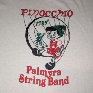 Palmyra String Band Vintage 84 Single Stitch Men's S Ladies M Mummers Parade
